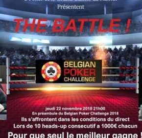 Namur Poker, the Battle ! Match nul
